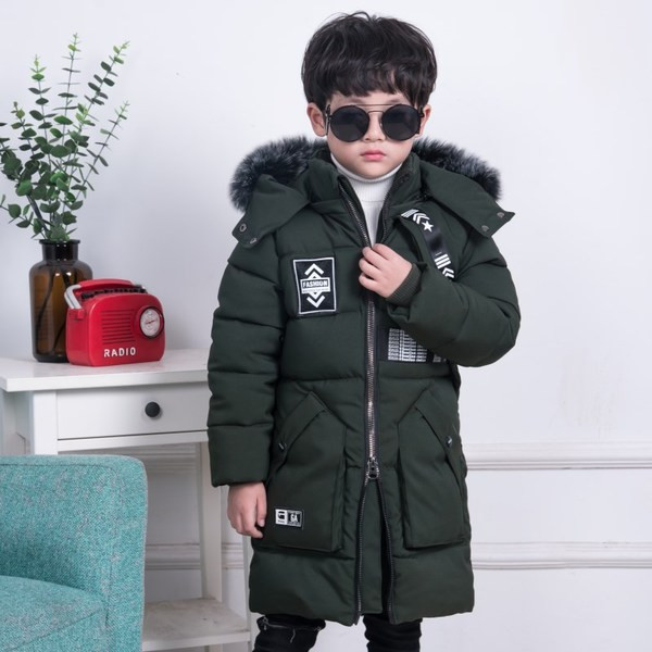 Детско зимно яке с пух в няколко цвята