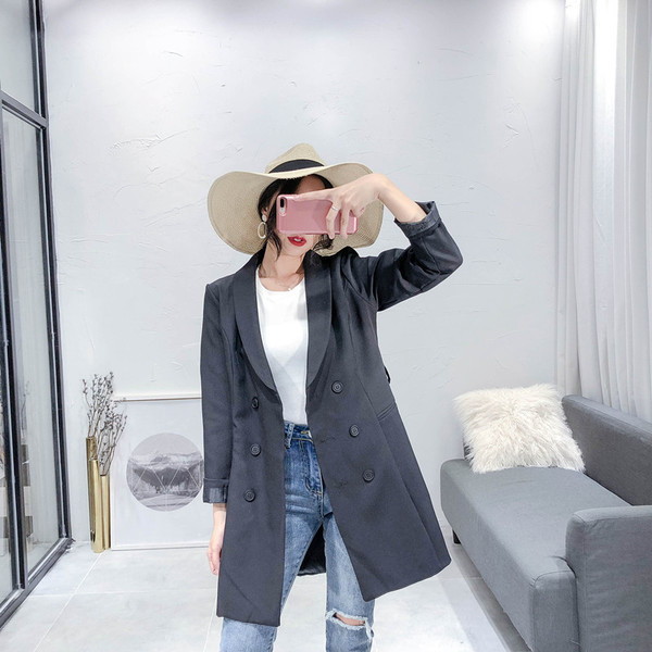 Уникално дамско есенно палто в два цвята