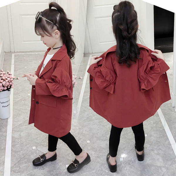 Παιδικό παλτό σε δύο χρώματα κατάλληλο για τη καθημερινή ζωή