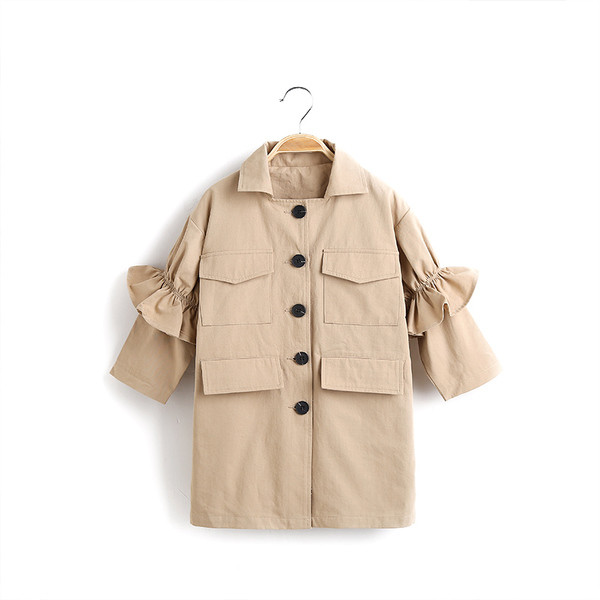 Παιδικό παλτό σε δύο χρώματα κατάλληλο για τη καθημερινή ζωή