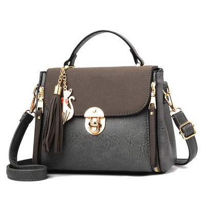 Geanta de dama eleganta cu inchizator metalic in mai multe culori