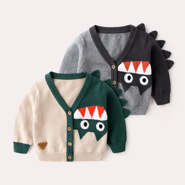 Модерна детска жилетка в два цвята с 3D елементи