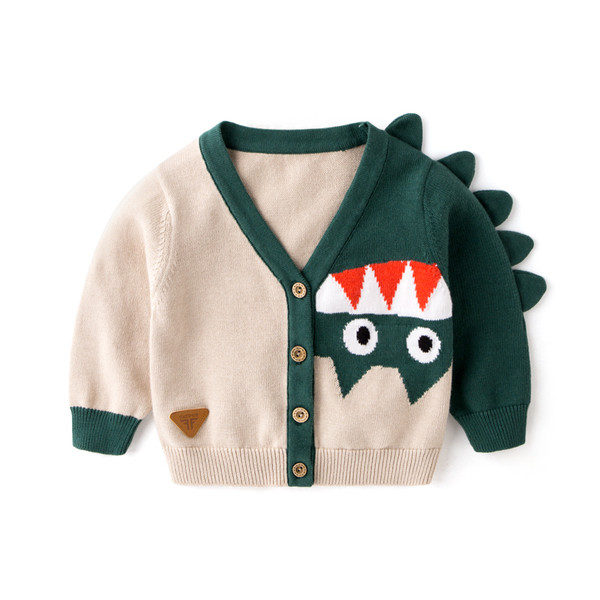 Модерна детска жилетка в два цвята с 3D елементи