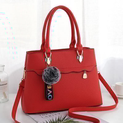 Modern női táska hosszú és rövid fülekkel, többféle színben