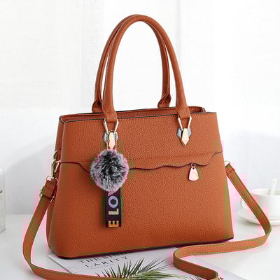 Modern női táska hosszú és rövid fülekkel, többféle színben