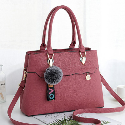 Modern női táska hosszú és rövid fülekkel, többféle színben