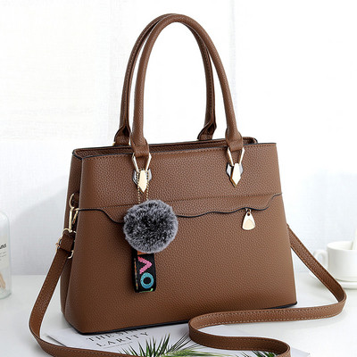 Modern női táska hosszú és rövid fülekkel, többféle színben