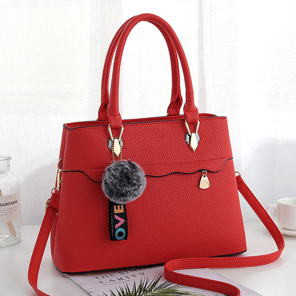 Modern női táska hosszú és rövid fülekkel, többféle színben