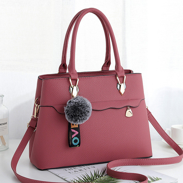 Modern női táska hosszú és rövid fülekkel, többféle színben