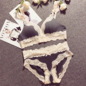 Pamut fehérnemű csipkével, három színben