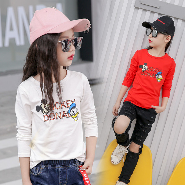 Modern gyerekblúz lányoknak, több színben is