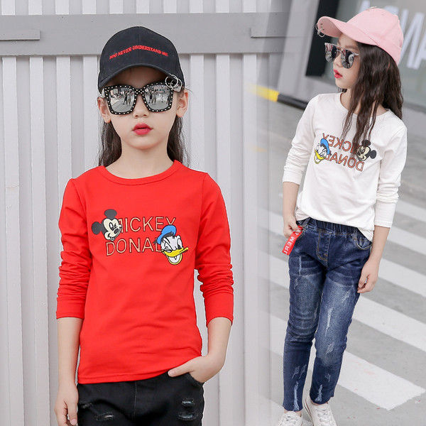 Modern gyerekblúz lányoknak, több színben is