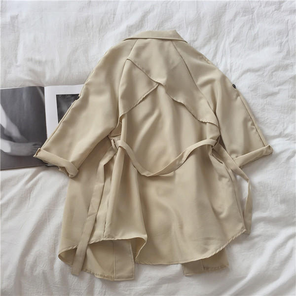 Небрежно дамско дълго палто в два цвята