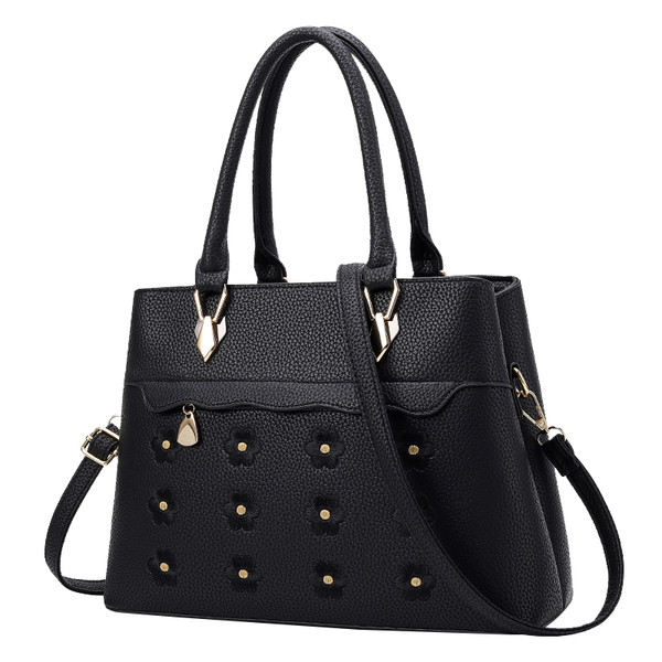 Női táska rövid és szivárványos fogantyúval több színben