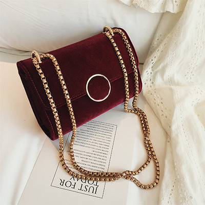 Kis velúr táska több színben