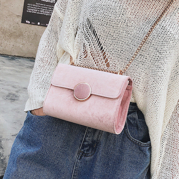 Kis velúr táska több színben