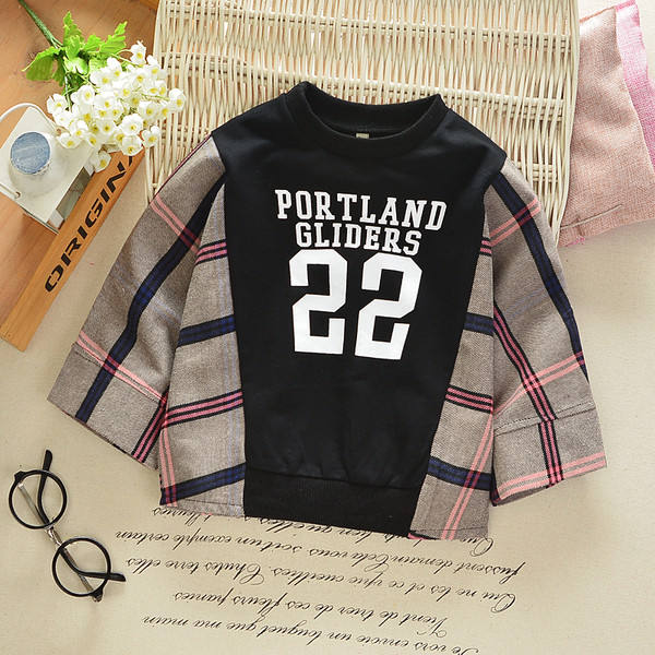 Παιδική  καθημερινή μπλούζα σε δύο χρώματα