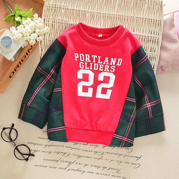 Παιδική  καθημερινή μπλούζα σε δύο χρώματα