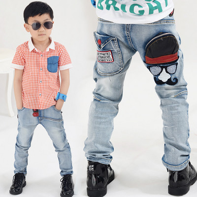 Blugi de copii eleganti pentru un baiat in mai multe modele