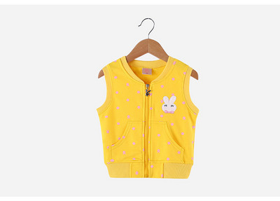 Детски ежедневен елек в няколко цвята подходящ за момичета