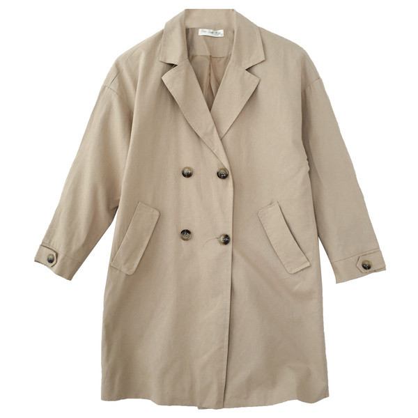 Palton subțire de damă modern în două culori