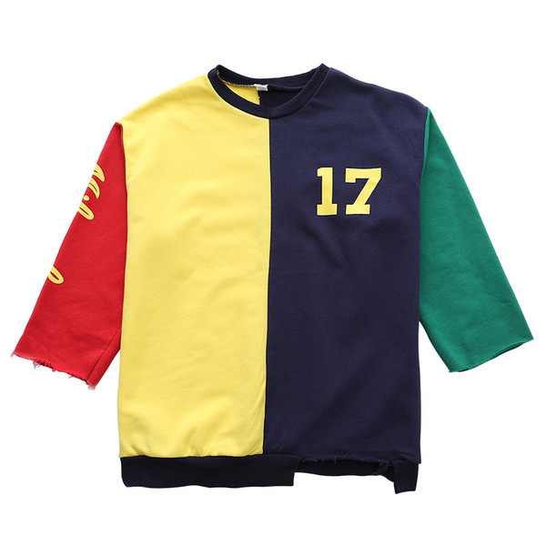 Sport-alkalmi gyerek blúz lányoknak széles modell