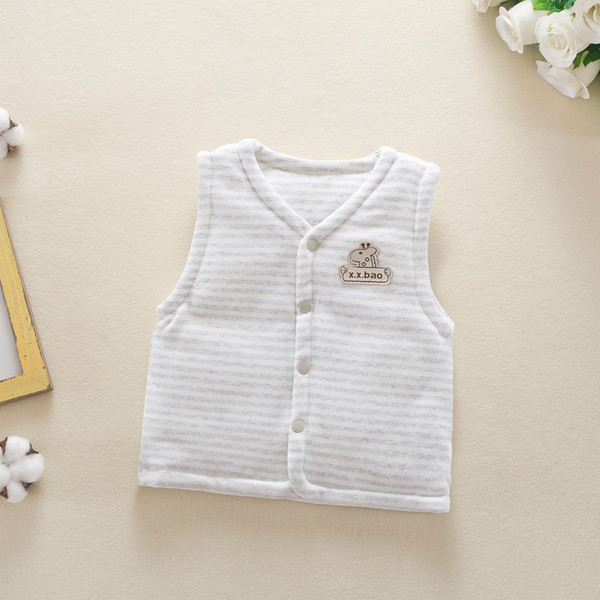 Lányoknak és fiúknak megfelelő babamellény négy színben