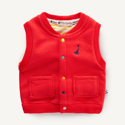 Lányoknak és fiúknak megfelelő gyerekmellény különböző színekben