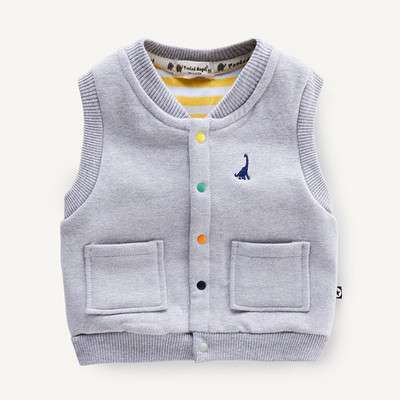 Lányoknak és fiúknak megfelelő gyerekmellény különböző színekben