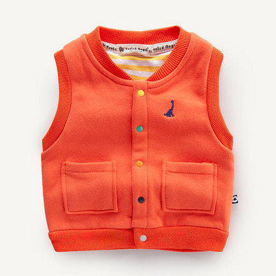 Lányoknak és fiúknak megfelelő gyerekmellény különböző színekben