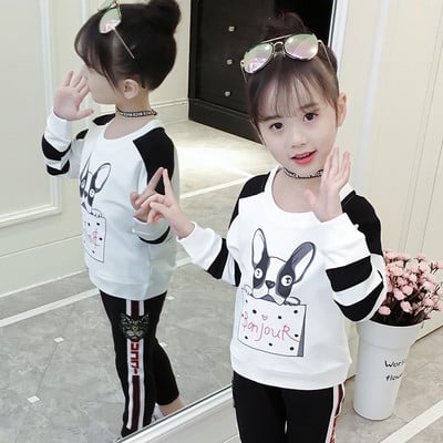 Lezser gyerekblúz lányoknak színes rátéttel, több színben