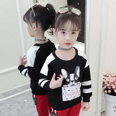 Lezser gyerekblúz lányoknak színes rátéttel, több színben