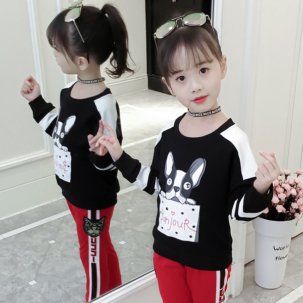 Lezser gyerekblúz lányoknak színes rátéttel, több színben