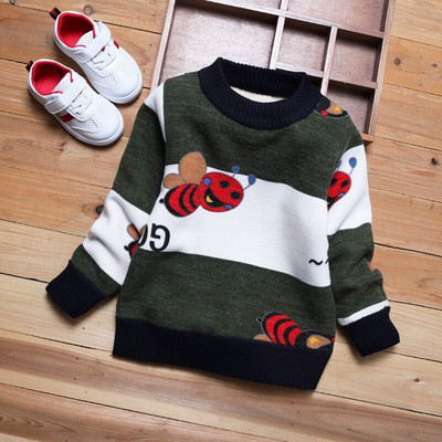 Детски пуловер за момче в три модела