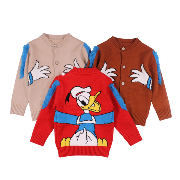 Őszi gyerekmellény három színben, hímzéssel