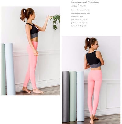 Дамско облекло за йога - топ и клин с висока талия