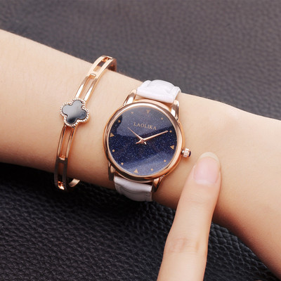 Modern női karóra eko bőrből