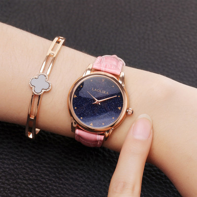 Modern női karóra eko bőrből