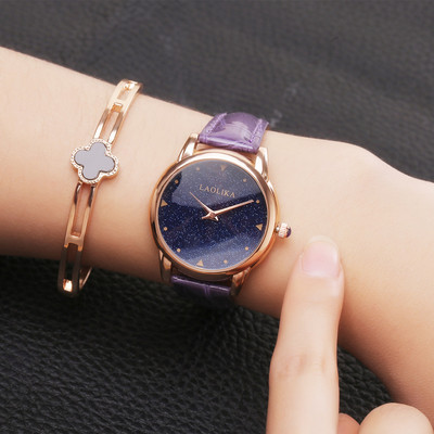 Modern női karóra eko bőrből