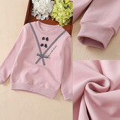 Спортно-ежедневна детска блуза за момичета