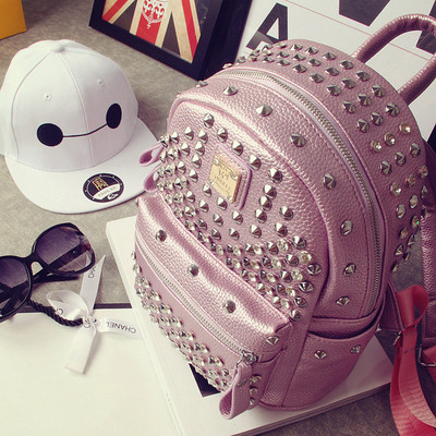 Модерна дамска раница в четири цвята