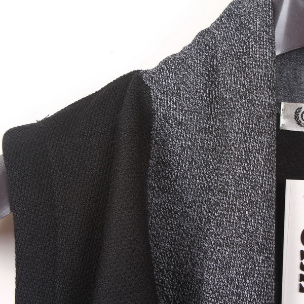 Vestă lungă pentru bărbați în negru și gri