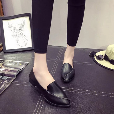 Öko bőrből készült alkalmi női mokaszinok több színben