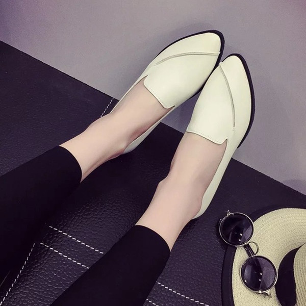 Öko bőrből készült alkalmi női mokaszinok több színben