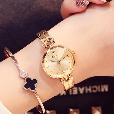 Modern női karóra fém szíjjal, három színben