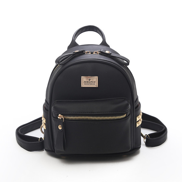 Kis női hátizsák külső zsebbel több színben