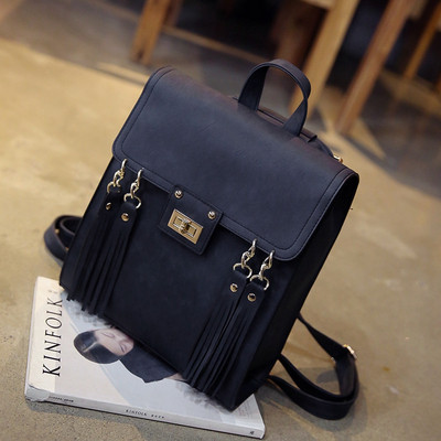 Eko bőrből készült stílusos női hátizsák többféle színben