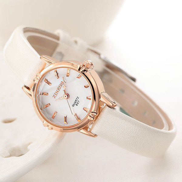 Ceas de dama cu curea subtire in patru culori