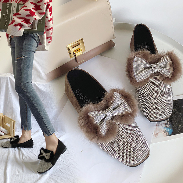 Női mokaszin díszkövekkel és pehelyszalaggal, három színben