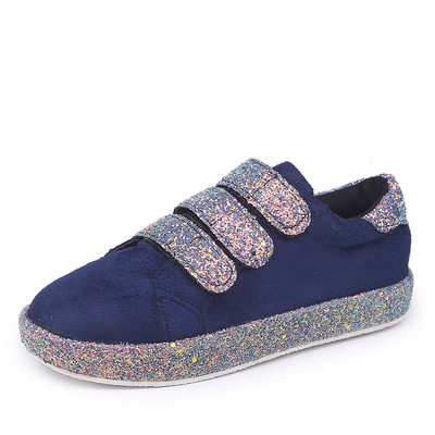 Дамски модерни кецове с брокат в два цвята